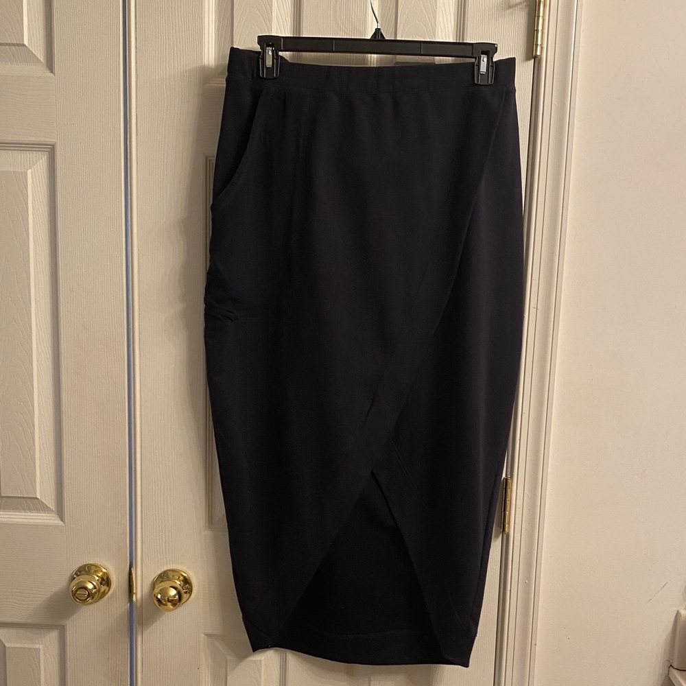 Standard & Practices Navy Pencil Skirt for Women